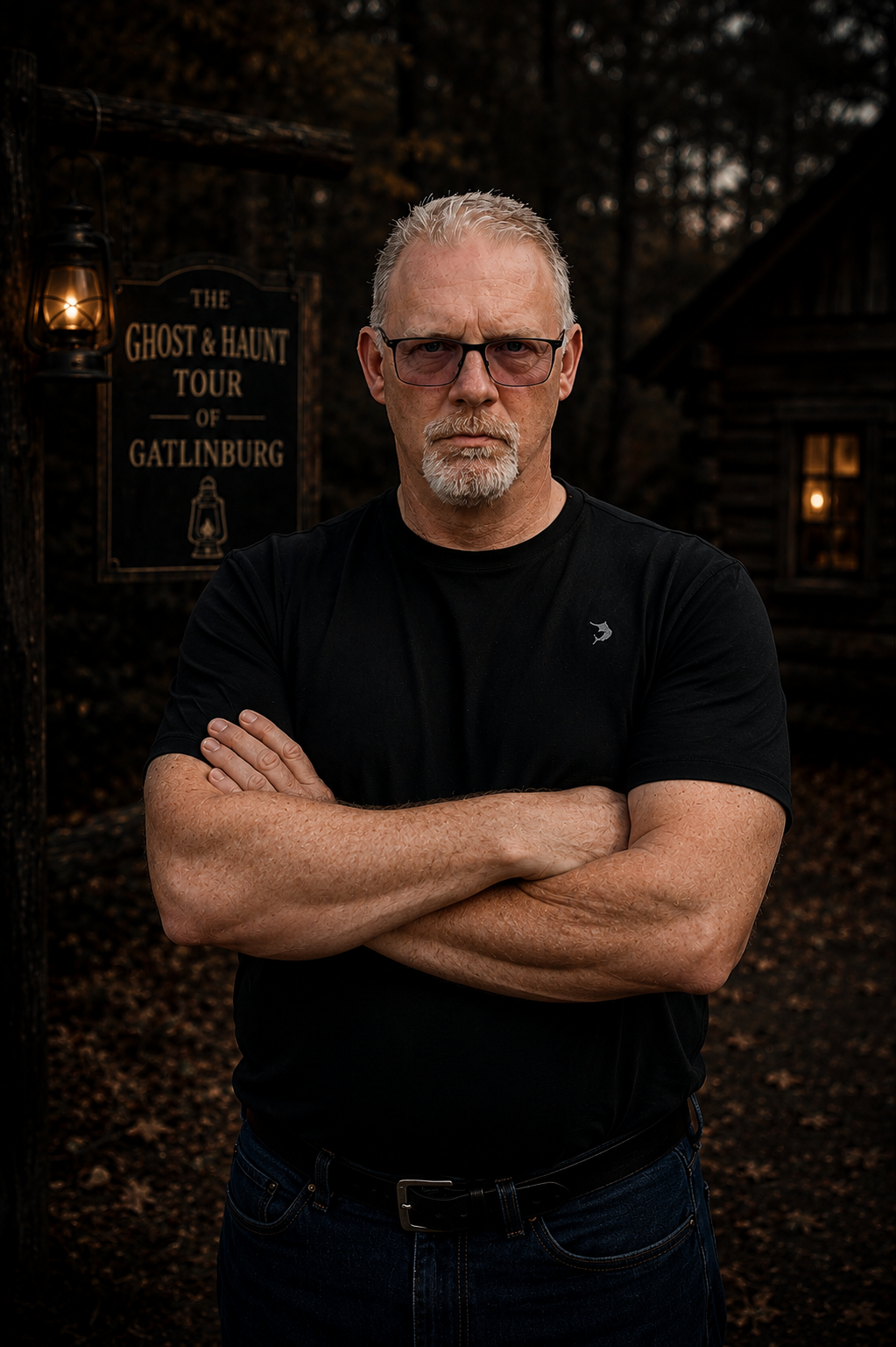 Pete Nunweiler, paranormal investigator, author, and lead guide for Ghost and Haunt Tours of Gatlinburg